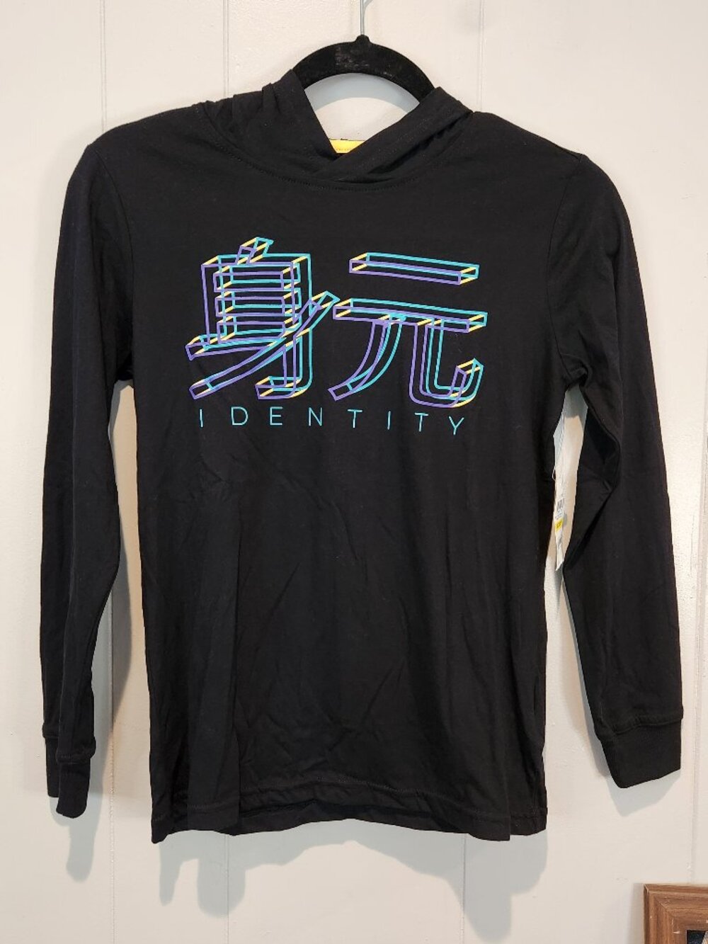 Ideology Women's Black Athletic Hoodie Tee M